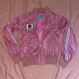 Hysteric Glamour Light pink windbreaker “Glamour Power”